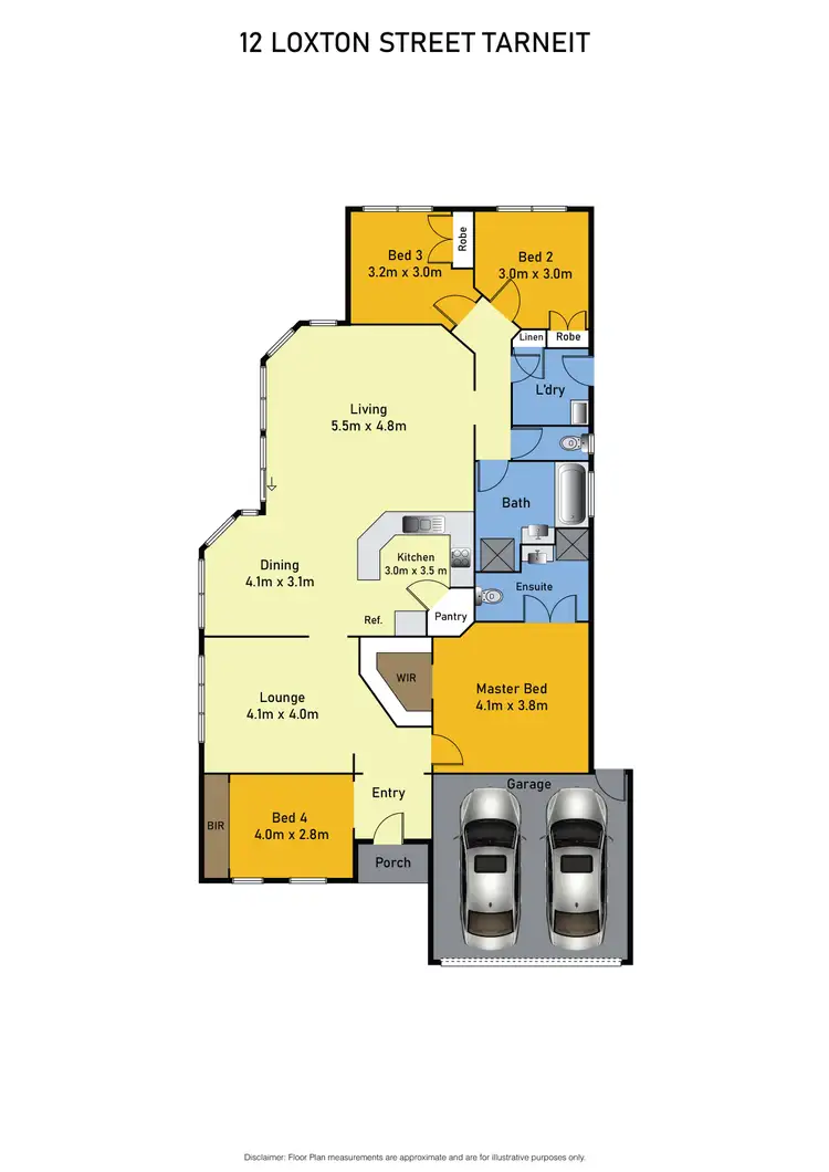 Floorplan of Homely house listing, 12 Loxton Street, Tarneit VIC 3029