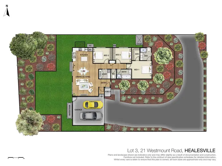 Floorplan of Homely house listing, 2 Mason Close, Healesville VIC 3777