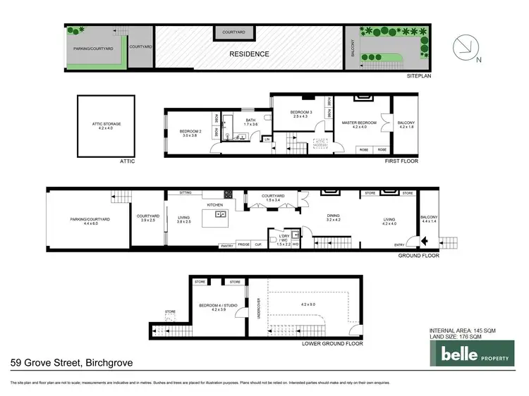 Floorplan of Homely house listing, 59 Grove Street, Birchgrove NSW 2041