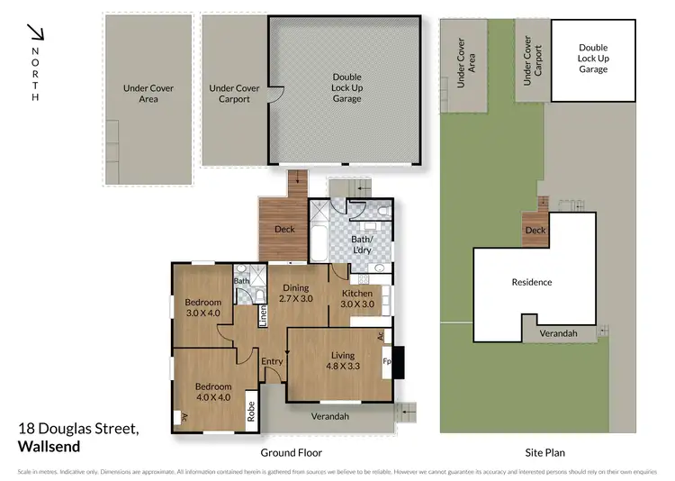 Floorplan of Homely house listing, 18 Douglas Street, Wallsend NSW 2287