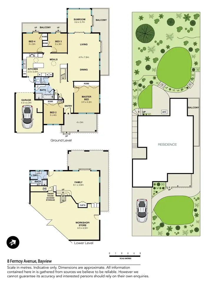 Floorplan of Homely house listing, 8 Fermoy Avenue, Bayview NSW 2104