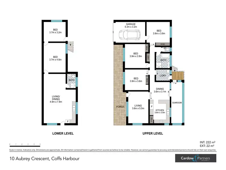Floorplan of Homely house listing, 10 Aubrey Crescent, Coffs Harbour NSW 2450