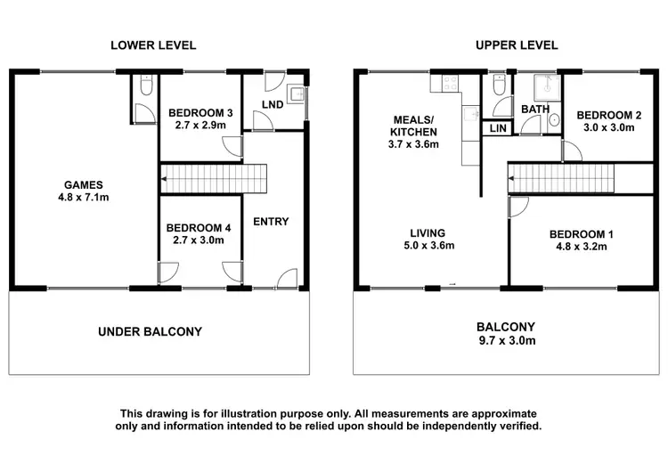 Floorplan of Homely house listing, 13 Moonah Avenue, Nelson VIC 3292