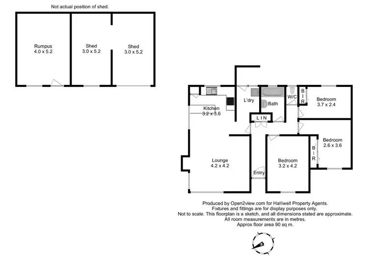 Floorplan of Homely house listing, 38 Chichester Drive, Devonport TAS 7310