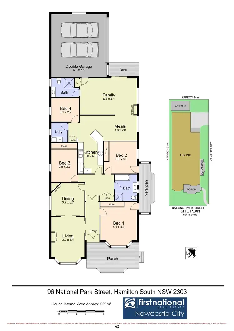 Floorplan of Homely house listing, 96 National Park Street, Hamilton South NSW 2303