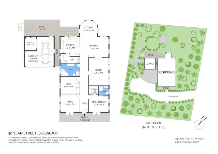 Floorplan of Homely house listing, 50 Yean Street, Burradoo NSW 2576