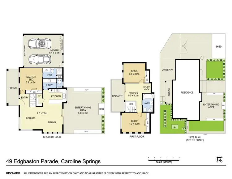 Floorplan of Homely house listing, 49 Edgbaston Parade, Caroline Springs VIC 3023