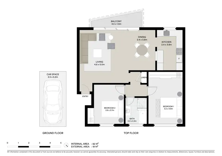 Floorplan of Homely apartment listing, 30/8 Deeban Walk, Cronulla NSW 2230