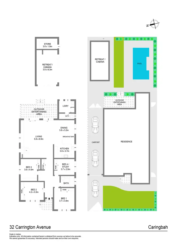 Floorplan of Homely house listing, 32 Carrington Avenue, Caringbah NSW 2229