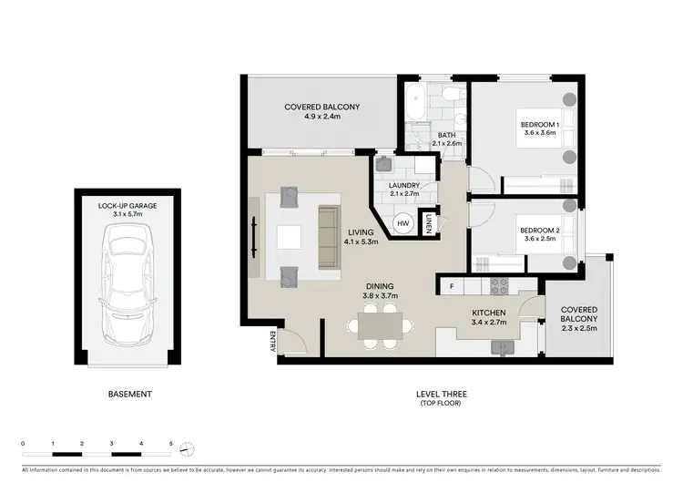 Floorplan of Homely apartment listing, 11/614 Princes Highway, Kirrawee NSW 2232