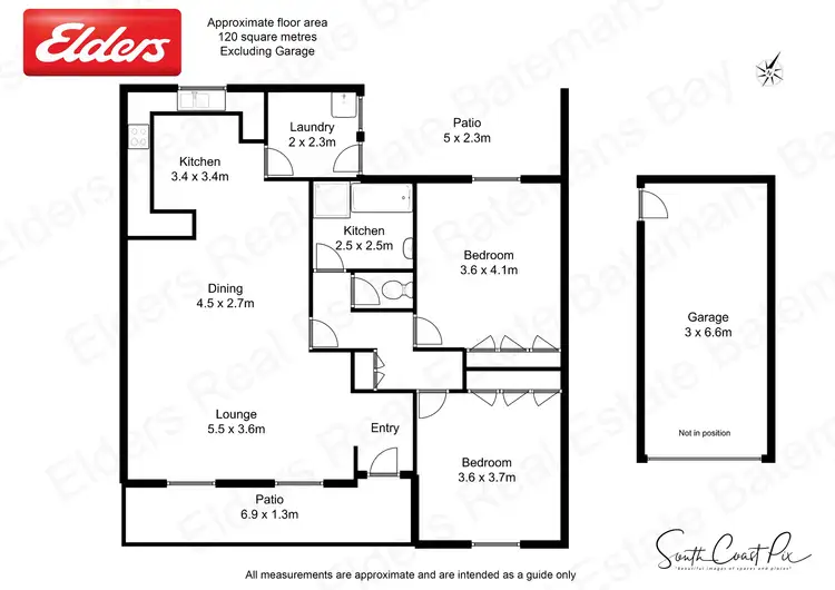 Floorplan of Homely townhouse listing, 3/19 High View Avenue, Surf Beach NSW 2536