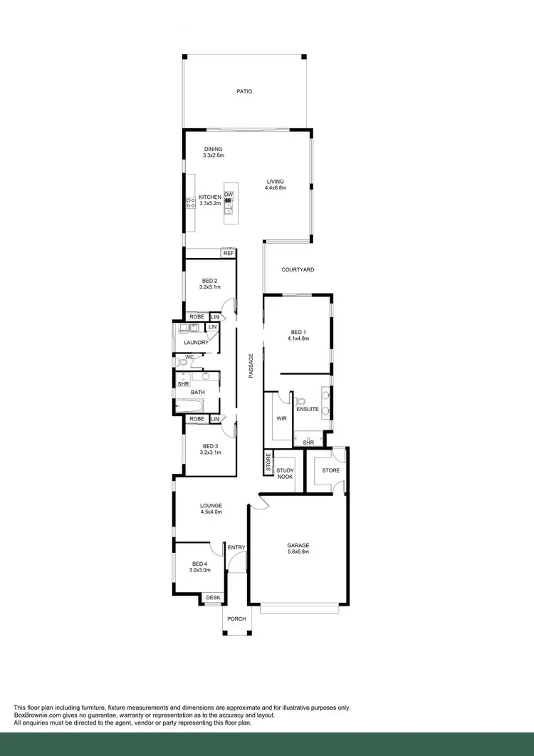 Floorplan of Homely house listing, 16 Apollo Quay, Trinity Park QLD 4879
