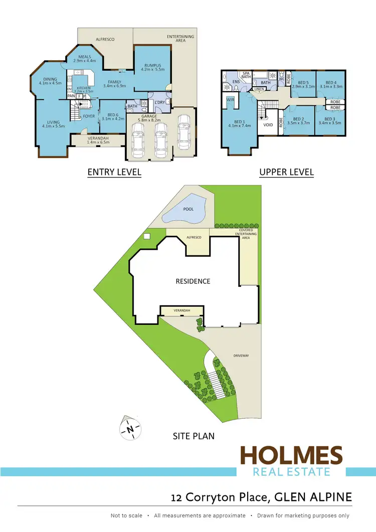Floorplan of Homely house listing, 12 Corryton Place, Glen Alpine NSW 2560