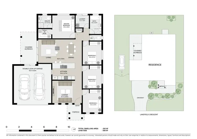 Floorplan of Homely house listing, 45 Lakefield Crescent, Beerwah QLD 4519