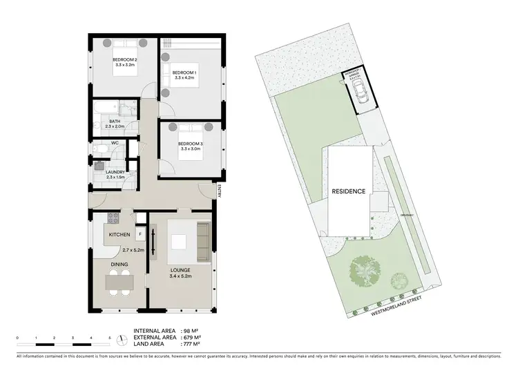 Floorplan of Homely house listing, 13 Westmoreland Street, St Albans Park VIC 3219