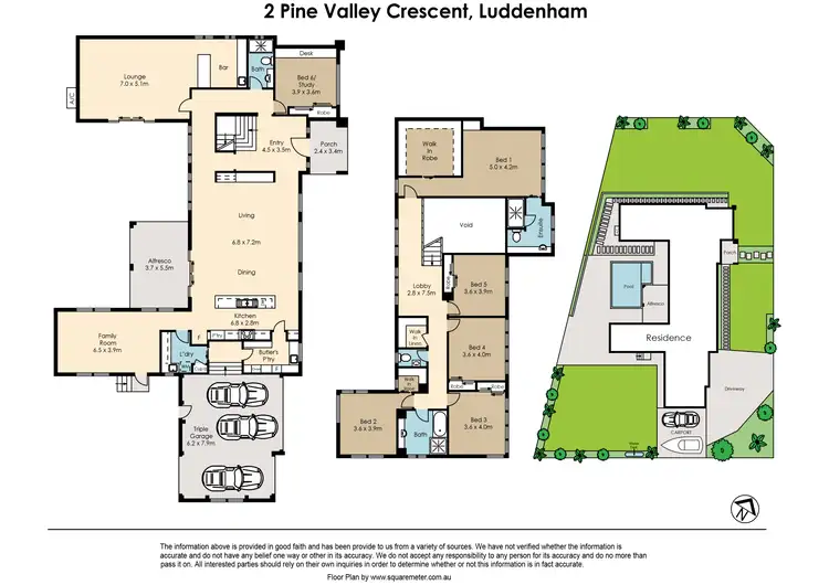 Floorplan of Homely house listing, 2 Pine Valley Crescent, Luddenham NSW 2745