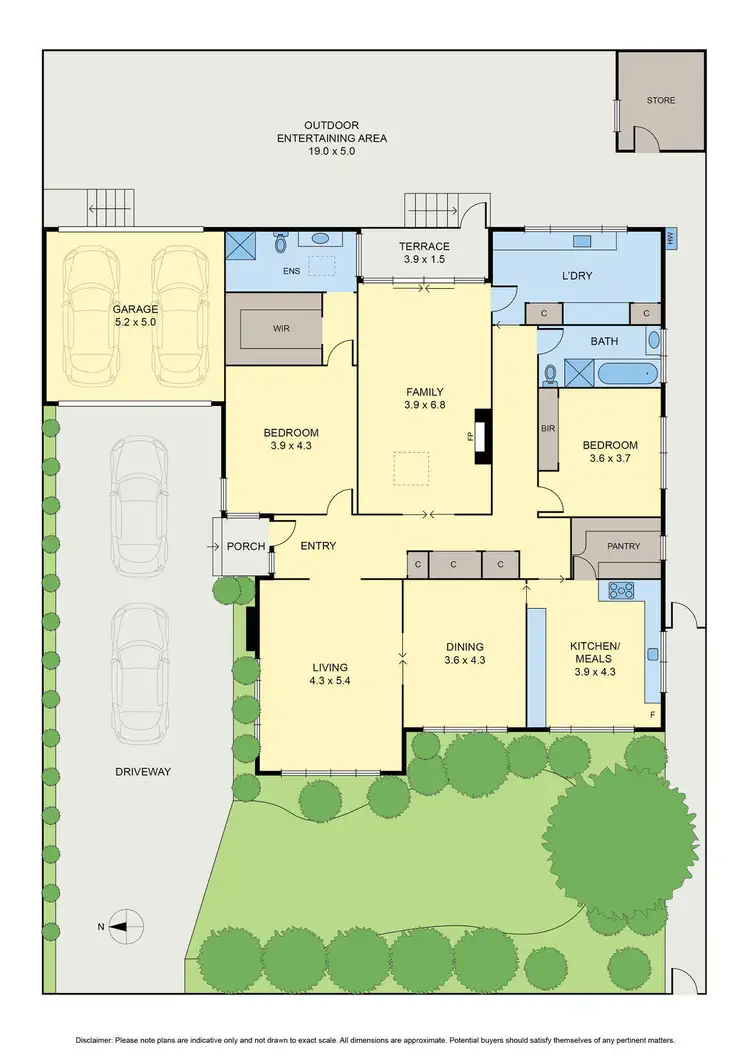 Floorplan of Homely house listing, 6 Kalimna Street, Essendon VIC 3040