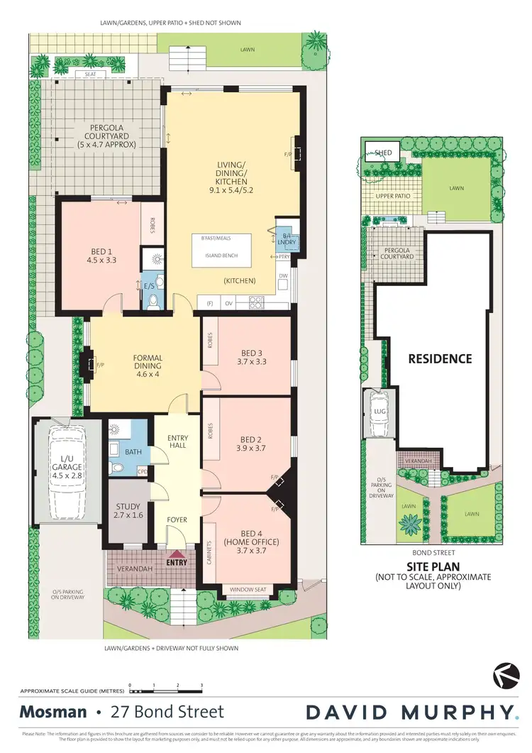 Floorplan of Homely house listing, 27 Bond Street, Mosman NSW 2088