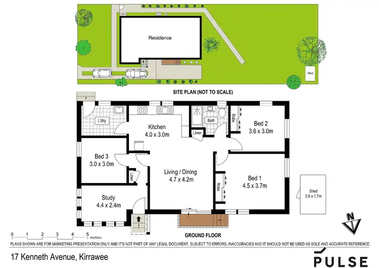 Floorplan of Homely house listing, 17 Kenneth Avenue, Kirrawee NSW 2232