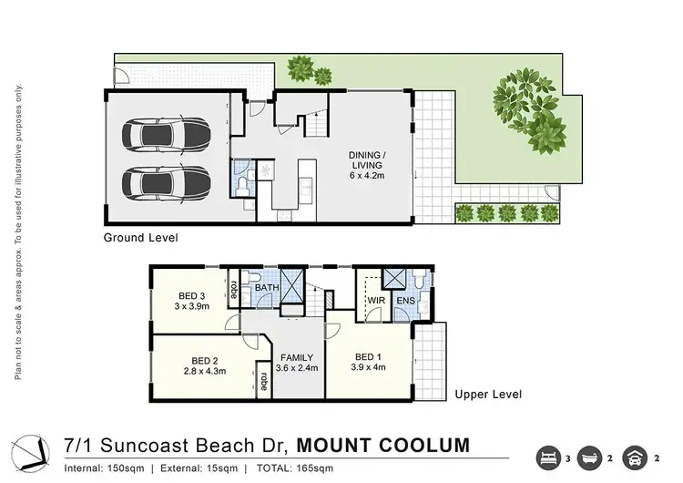 Floorplan of Homely unit listing, 7/1 Suncoast Beach Drive, Mount Coolum QLD 4573