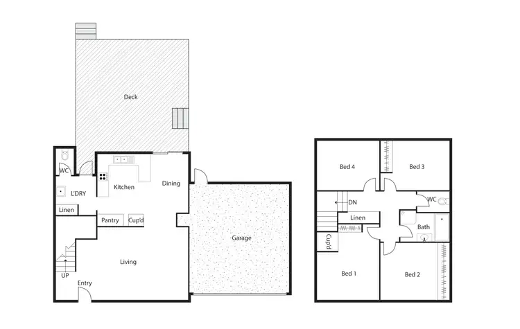 Floorplan of Homely townhouse listing, 81A Theodore Street, Curtin ACT 2605