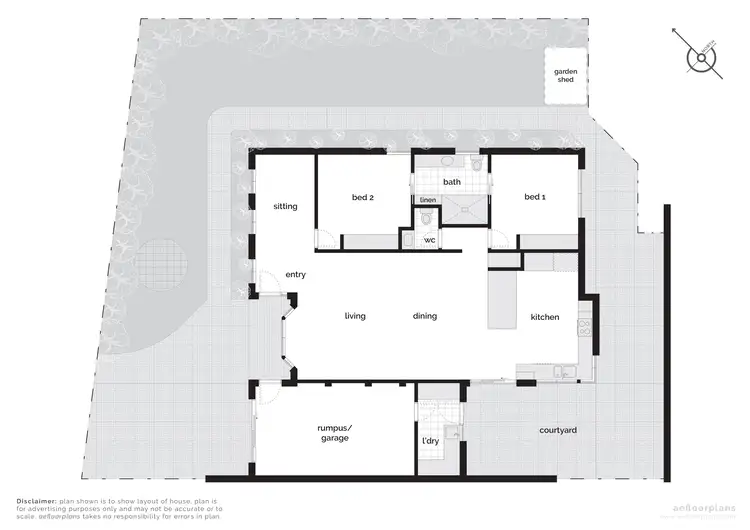 Floorplan of Homely unit listing, 2/24 Empire Circuit, Forrest ACT 2603