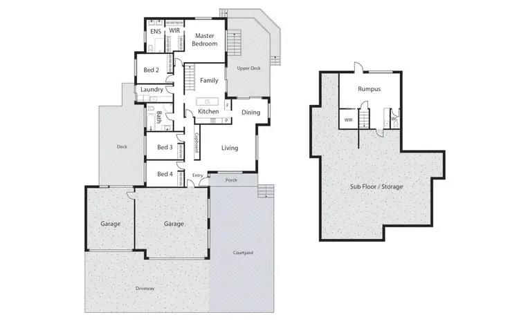 Floorplan of Homely house listing, 2 Sawicki Place, Gordon ACT 2906