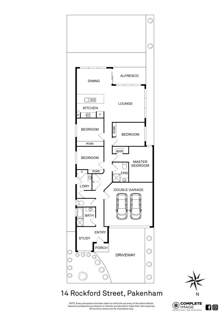 Floorplan of Homely house listing, 14 Rockford Street, Pakenham VIC 3810