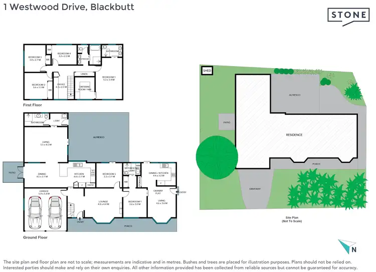Floorplan of Homely house listing, 1 Westwood Drive, Blackbutt NSW 2529