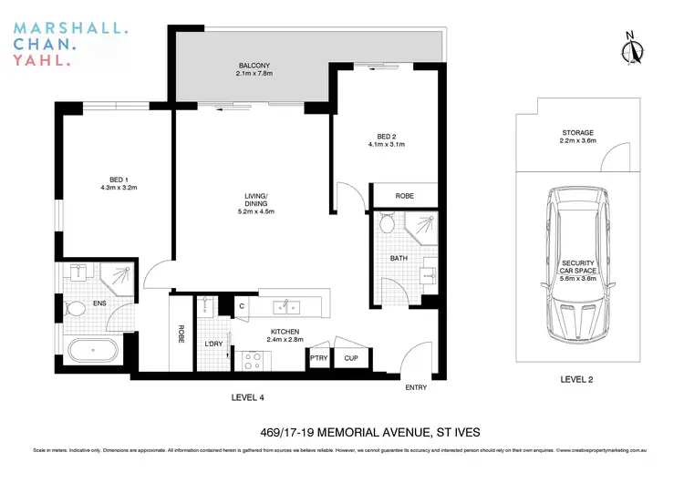 Floorplan of Homely unit listing, 469/17-19 Memorial Avenue, St Ives NSW 2075