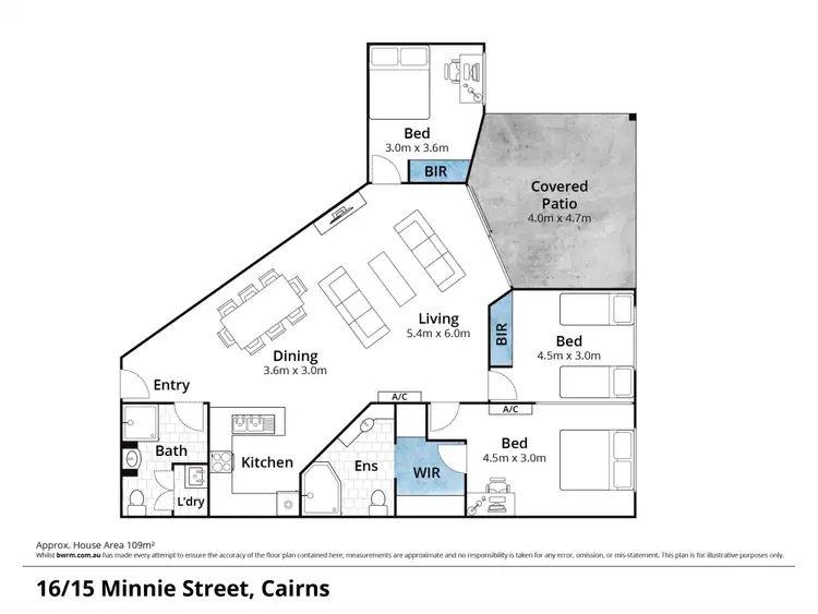 Floorplan of Homely apartment listing, 16/15-17 Minnie Street, Cairns City QLD 4870