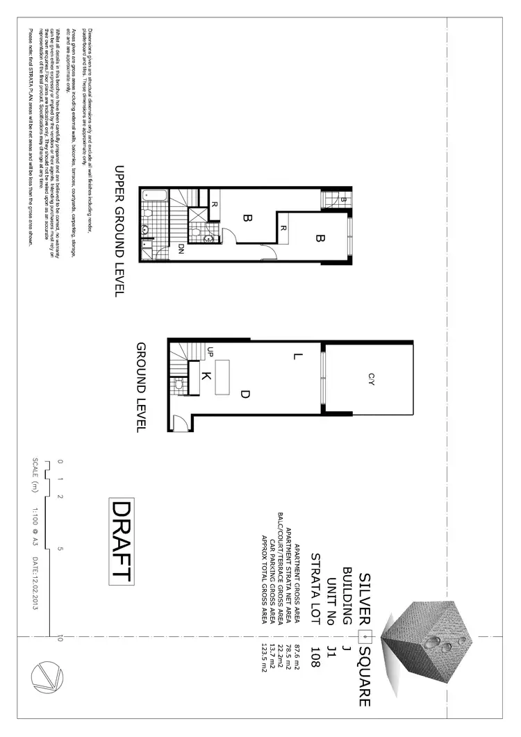 Floorplan of Homely apartment listing, Level G/103/ 79-87 Bea Beaconsfield Street, Silverwater NSW 2128