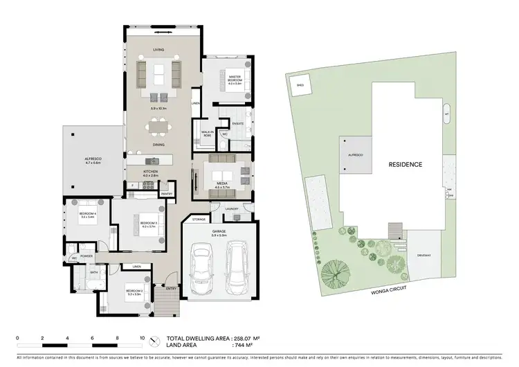Floorplan of Homely house listing, 10 Wonga Circuit, Beerwah QLD 4519