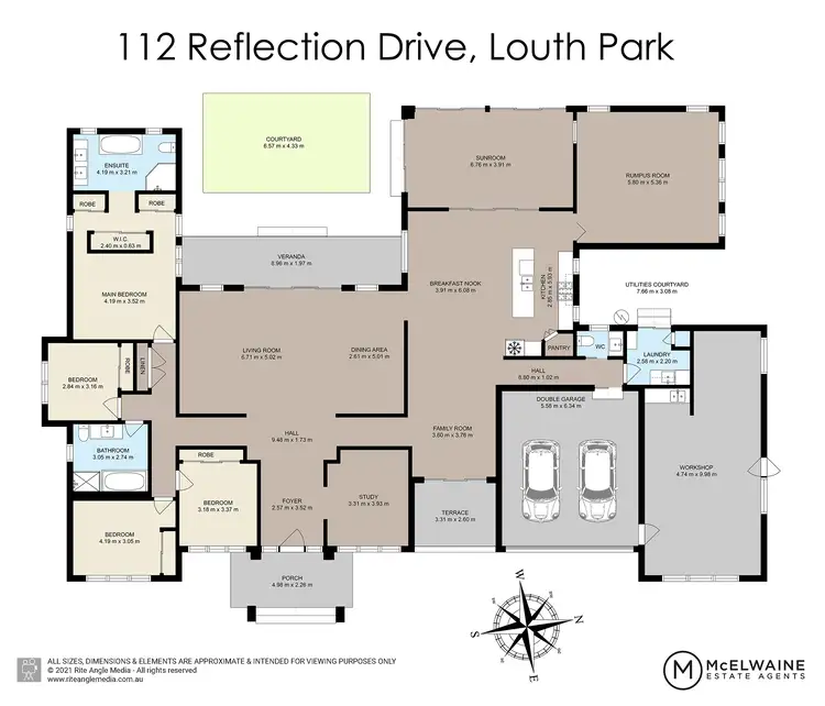 Floorplan of Homely house listing, 112 Reflection Drive, Louth Park NSW 2320