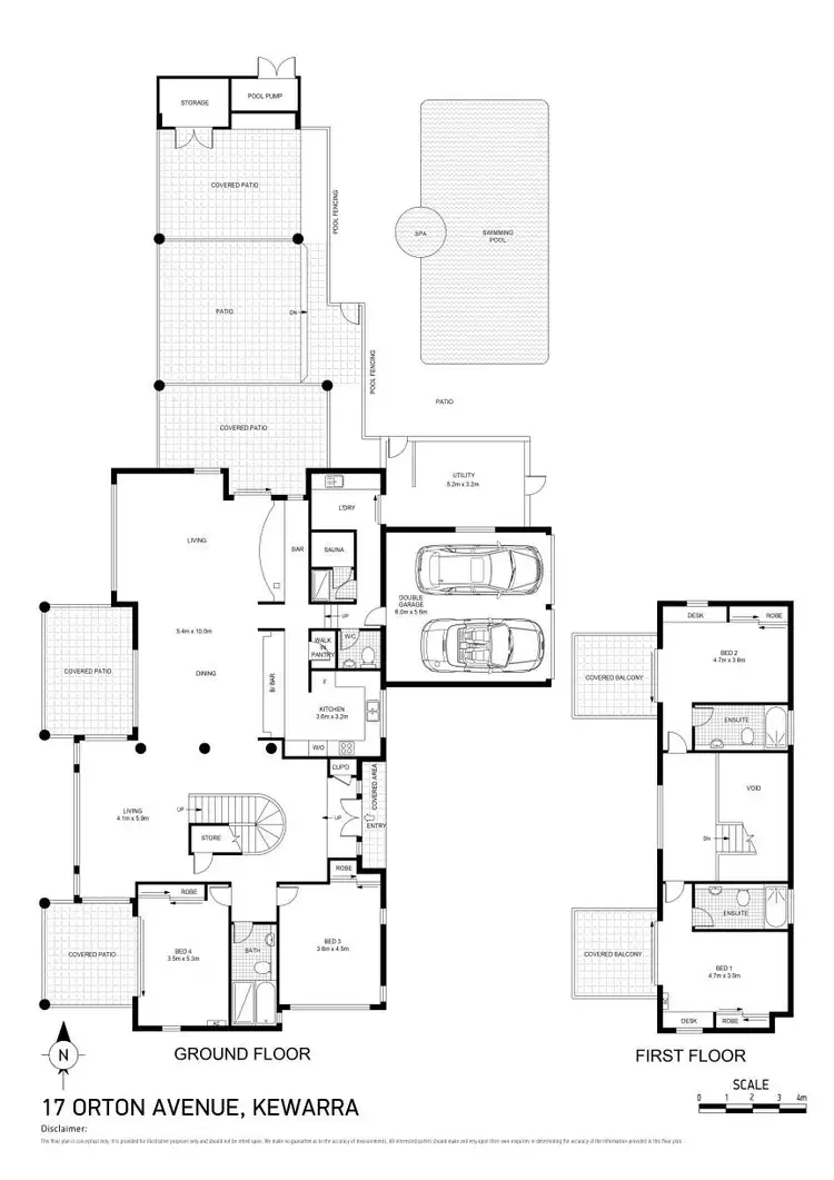 Floorplan of Homely house listing, 17-18 Orton Avenue, Kewarra Beach QLD 4879