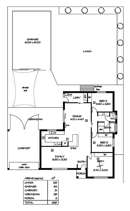 Floorplan of Homely house listing, 12 Hope Drive, Paralowie SA 5108