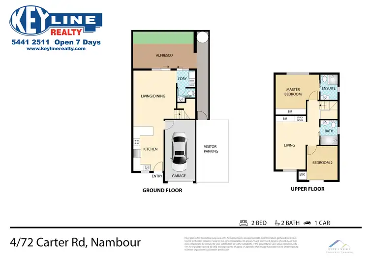 Floorplan of Homely unit listing, 4/72 Carter Road, Nambour QLD 4560