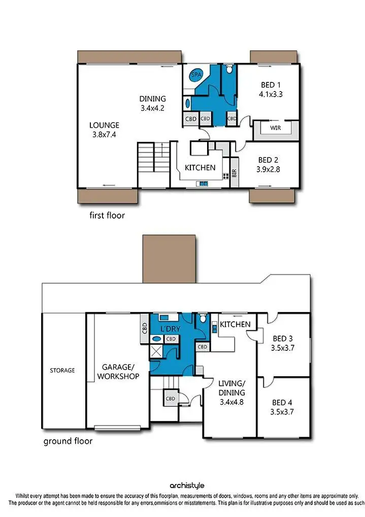 Floorplan of Homely house listing, 87 Seaview Parade, Kalimna VIC 3909