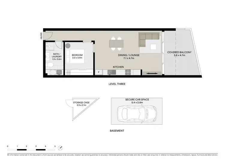 Floorplan of Homely unit listing, 22/3 Corrie Road, North Manly NSW 2100