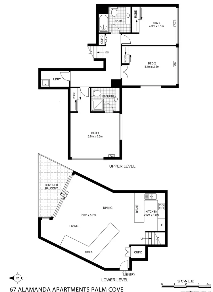 Floorplan of Homely apartment listing, 67/9 Veivers Road, Palm Cove QLD 4879