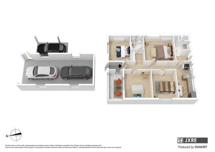 Floorplan of Homely house listing, 6 Springfield Avenue, Clayton South VIC 3169