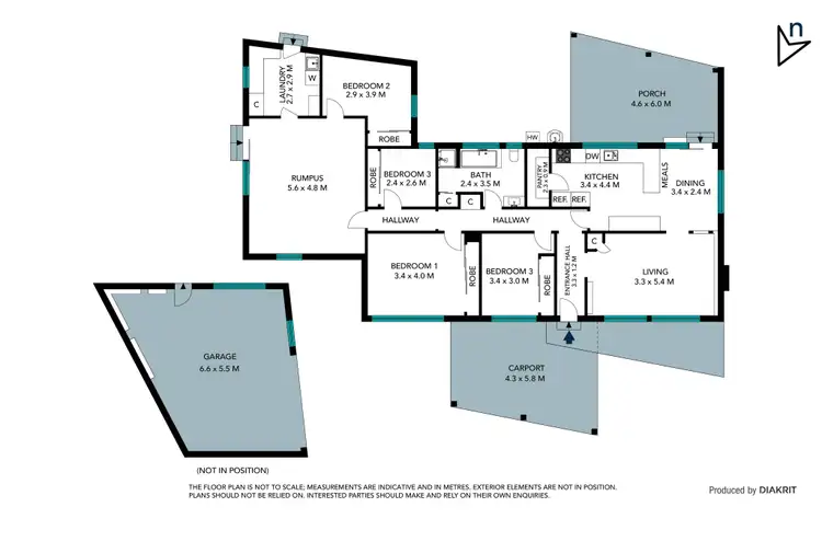 Floorplan of Homely house listing, 24 Ruthven Crescent, Lalor VIC 3075