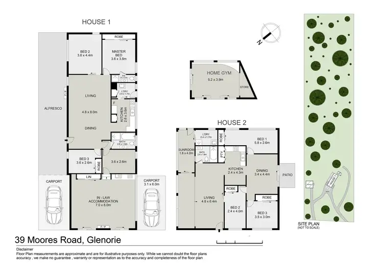 Floorplan of Homely house listing, 39 Moores Road, Glenorie NSW 2157