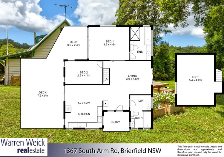 Floorplan of Homely rural property listing, 1367 South Arm Road, Bellingen NSW 2454