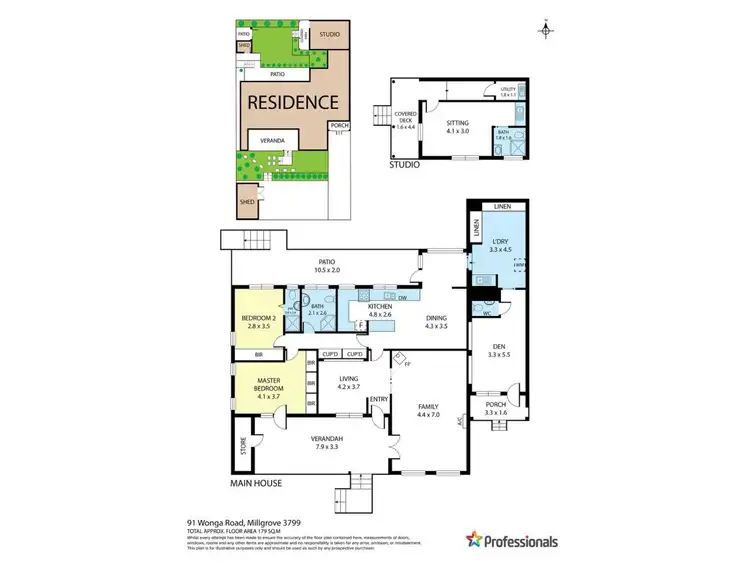 Floorplan of Homely house listing, 91 Wonga Road, Millgrove VIC 3799