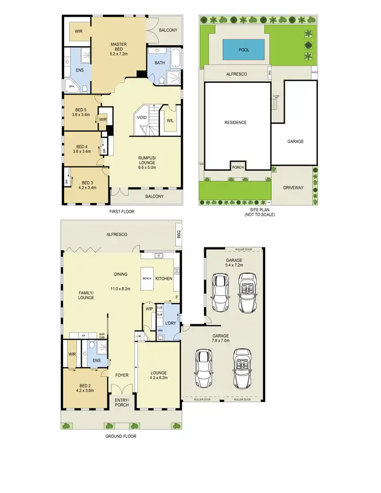 Floorplan of Homely house listing, 40 Taylors Hill Boulevard, Taylors Hill VIC 3037