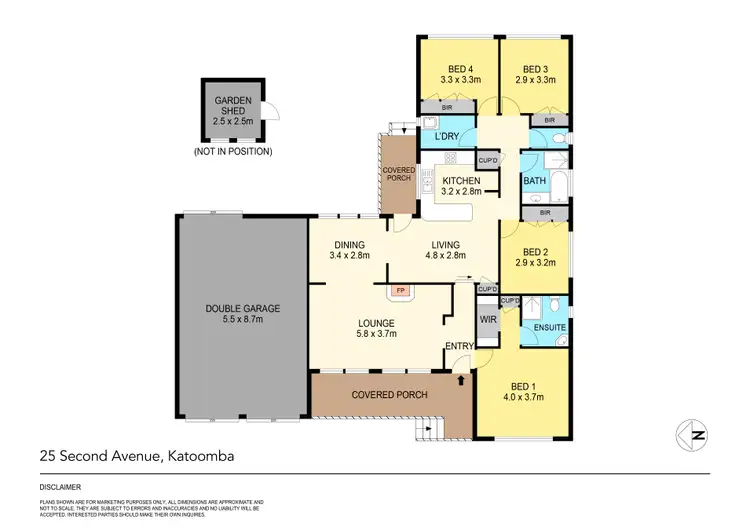 Floorplan of Homely house listing, 25 Second Avenue, Katoomba NSW 2780