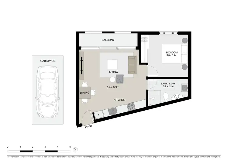Floorplan of Homely apartment listing, 17/158 Barkly Street, Footscray VIC 3011