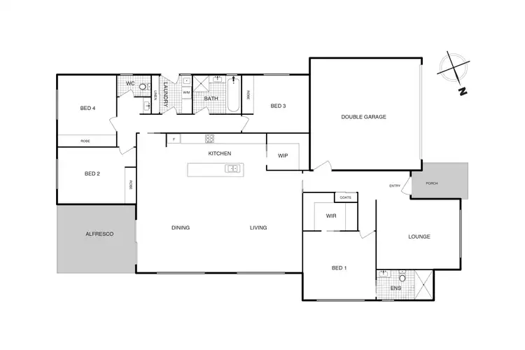 Floorplan of Homely house listing, 78 Mulgara Loop, Throsby ACT 2914