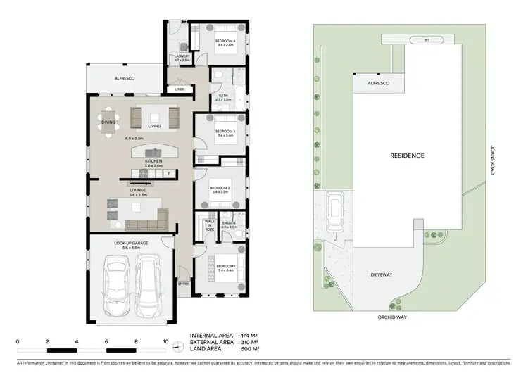 Floorplan of Homely house listing, 124 Orchid Way, Wadalba NSW 2259